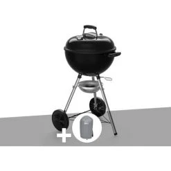 Barbecue à Charbon Weber Original Kettle E-4710 47 Cm + Housse - Noir