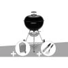 Barbecue à Charbon Weber Original Kettle 57 Cm + Housse + Kit Ustensile - Noir