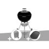 Barbecue à Charbon Weber Original Kettle 57 Cm + Housse + Plancha - Noir