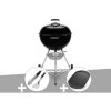 Barbecue à Charbon Weber Original Kettle 57 Cm + Kit Ustensile + Plancha - Noir