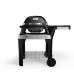 WEBER Barbecue Électrique Pulse 2000 Avec Chariot 2 Zones De Cuisson 2200w Couleur Noire 85010053