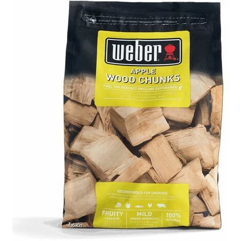 Bois De Fumage Weber - Gros Morceaux (2 Saveurs Au Choix) - Marron - Marron