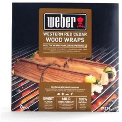 Smoking Wraps - Pacific Red Cedar Weber Code 17521