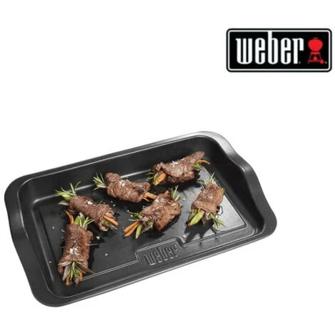 Plancha WEBER - Pour Barbecues - Céramique - 39x31cm â Image 2