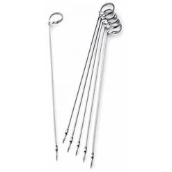 Jeu De 6 Brochettes Inox - Weber