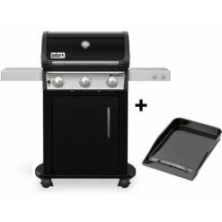 Barbecue à Gaz Weber Spirit Premium E-315 + Plancha - Noir