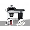 Barbecue à Charbon Weber Performer Premium GBS 57 Cm Noir + Kit Cheminée + Kit Ustensiles 3 Pièces Better - Noir