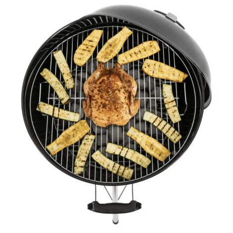 Pack WEBER Barbecue à Charbon Original Kettle E-5710 57cm - Sac De Charbon - Copeaux Porc - Nettoyant - Grattoir De Cuve - Noir – Image 2