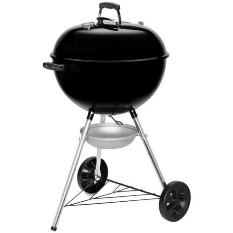 Pack WEBER Barbecue à Charbon Original Kettle E-5710 57cm - Sac De Charbon - Copeaux Fruits De Mer - Nettoyant - Grattoir à Cuve – Image 2