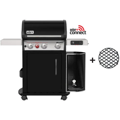 Barbecue à Gaz Intelligent Weber Spirit EPX-325S GBS - Noir