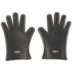 Gants En Silicone Weber Pour Barbecue - Noir