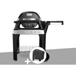 Barbecue électrique Weber Pulse 2000 Sur Chariot Avec Housse De Protection