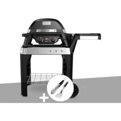 Barbecue électrique Weber Pulse 2000 Sur Chariot Avec Kit 2 Ustensiles