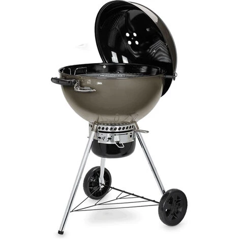 Barbecue à Charbon Weber Master-Touch GBS C-5750 57 Cm Smoke Grey Avec Kit 2 Ustensiles - Gris – Image 2