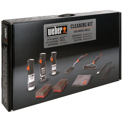 Kit De Nettoyage Pour BBQ à Gaz émaillé Weber - Noir â Image 2