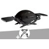 Barbecue Q 2200 + Chariot - Weber - Noir