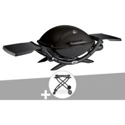 Barbecue Q 2200 + Chariot - Weber - Noir