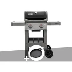 Barbecue Gaz Weber Spirit II E-210 GBS + Plancha - Gris